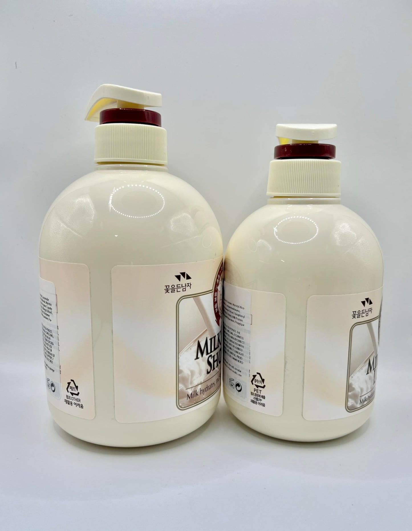 SOMANG MILK BODY SHOWER 750ml + BODY LOTION 500ml SET