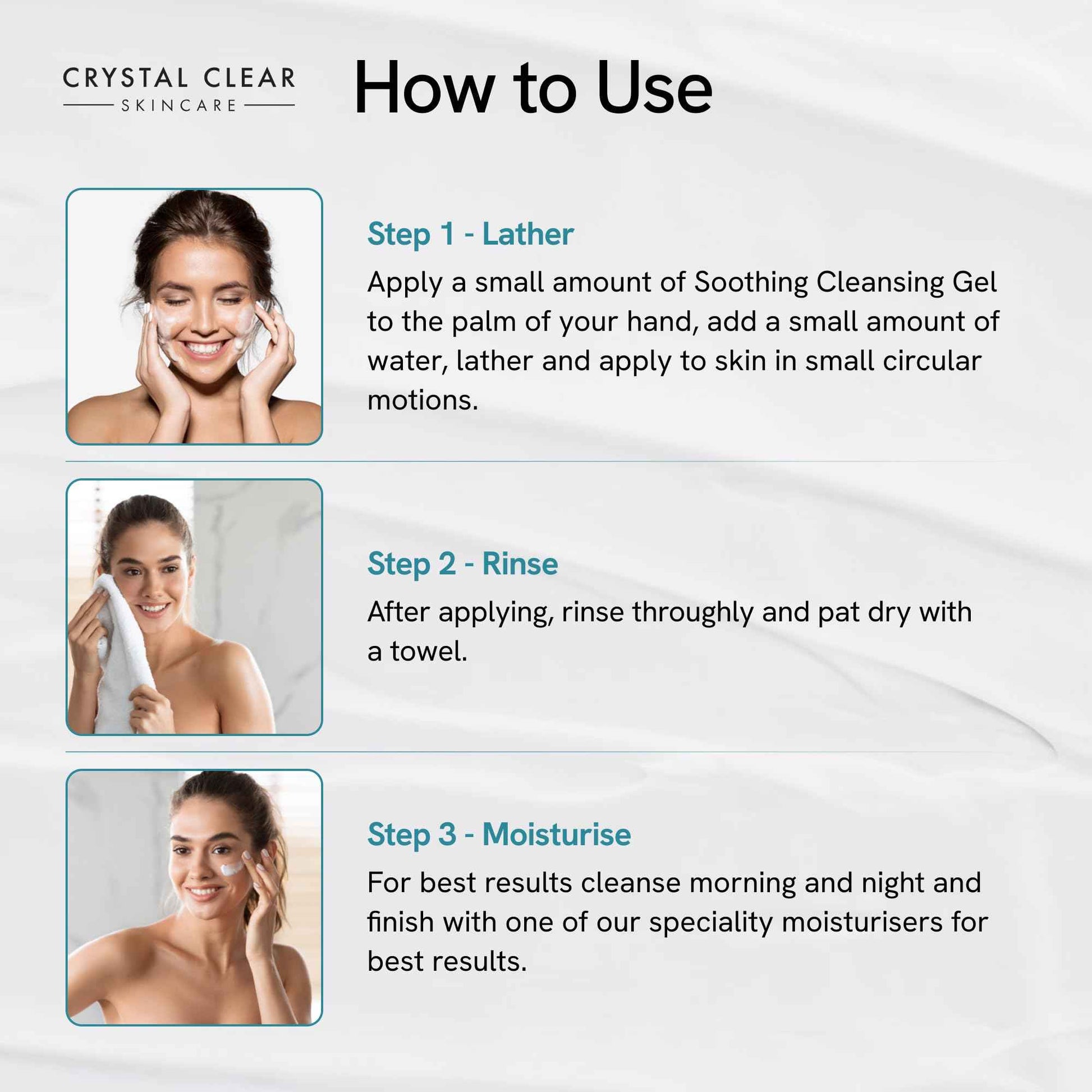 Crystal Clear Deep Cleansing Gel 200ml