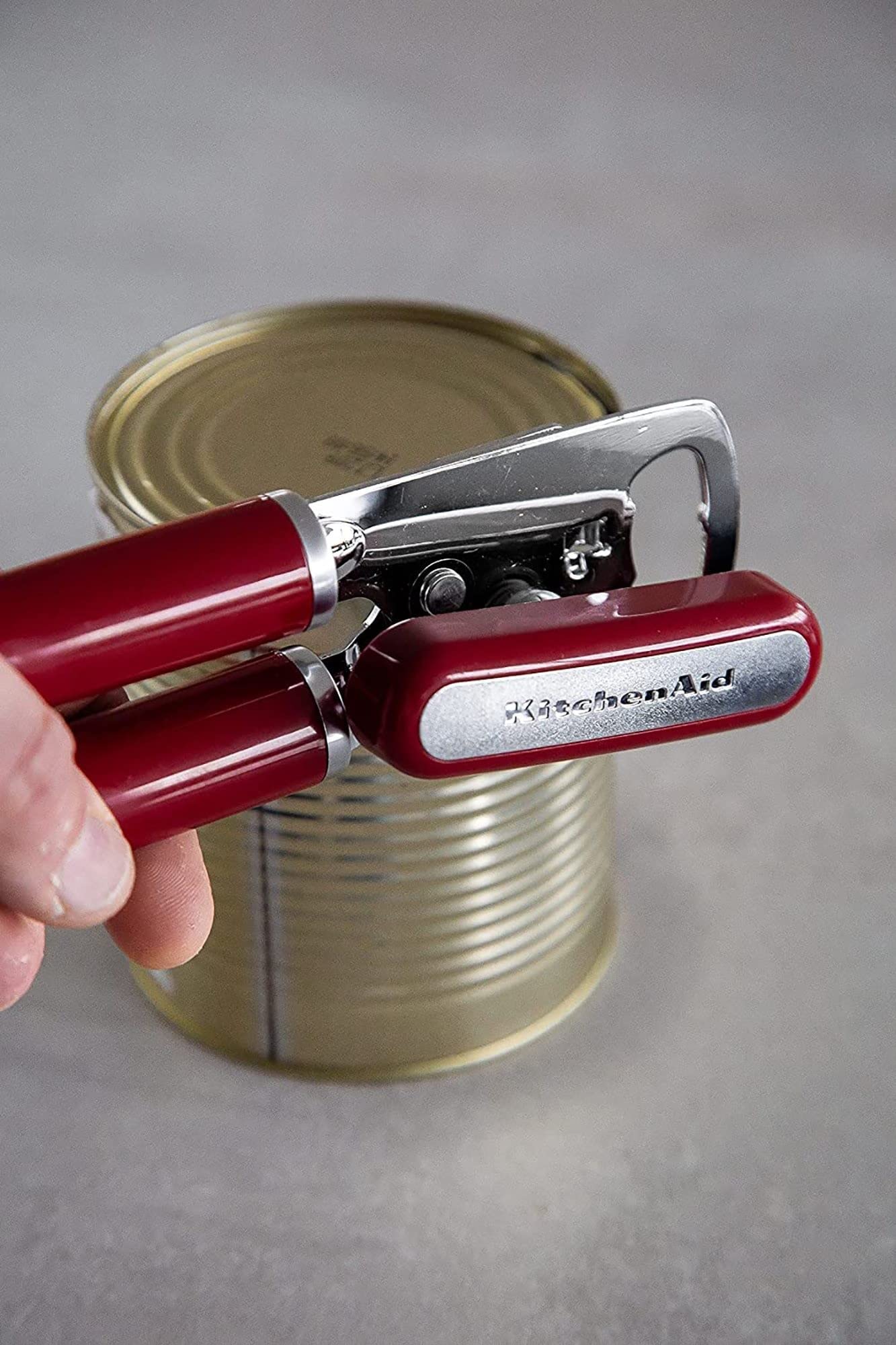 KitchenAid Classic Multifunction Can Opener / Bottle Opener, 8.34-Inch, Empire Red