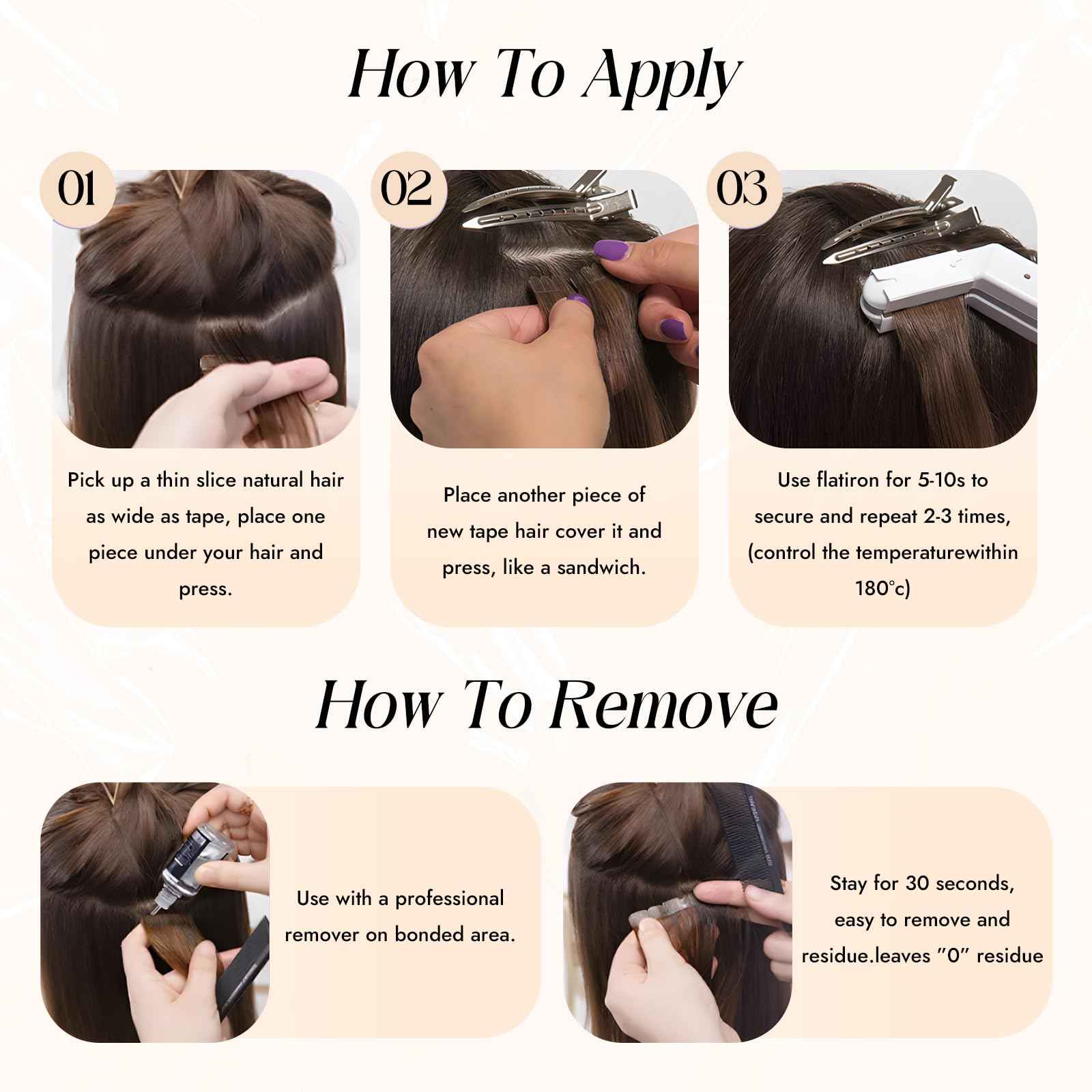 Tape in Hair Extensions Real Human Hair 18Inch Remy Seamless Invisible Tape in Extensions Jet Black Color Straight Human Hair Extensions for Women 50G 20Pcs Add Volume Double Sided Tapes