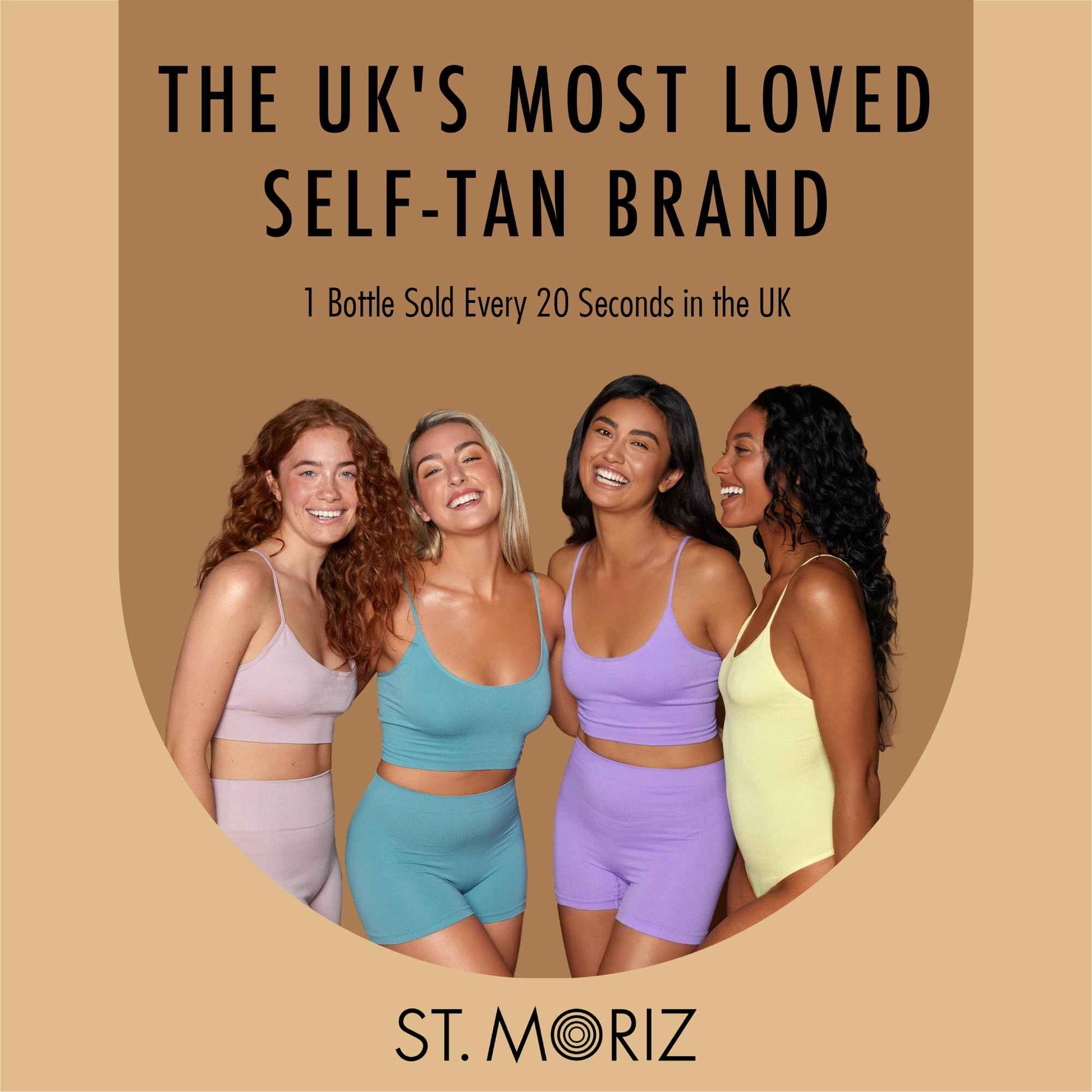 St Moriz Advanced Colour Correcting Tanning Mousse in Dark | With Hyaluronic Acid, Vitamin B5 & Advanced Skin Care Benefits | Brightens Medium to Dark Skin Tones | Fast-Drying Vegan Fake Tan | 200ml