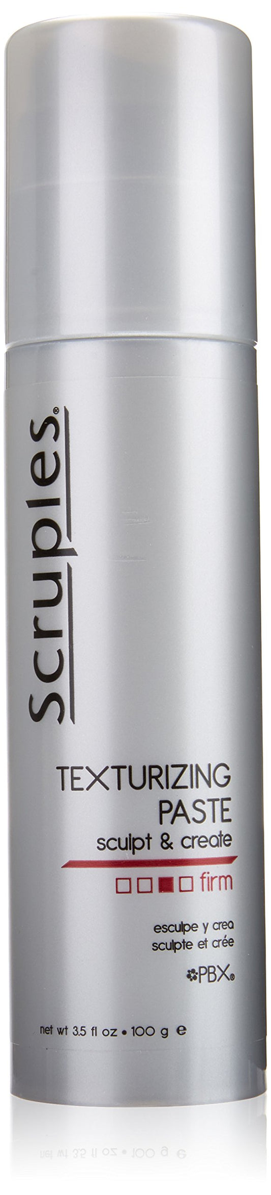 Scruples Texturizing Hair Paste - Creative Sculpting Clay for Extreme Volume - Improves Separation, Control & Hair Texture - Firm + Pliable Hold for All Hair Types (3.5 oz)