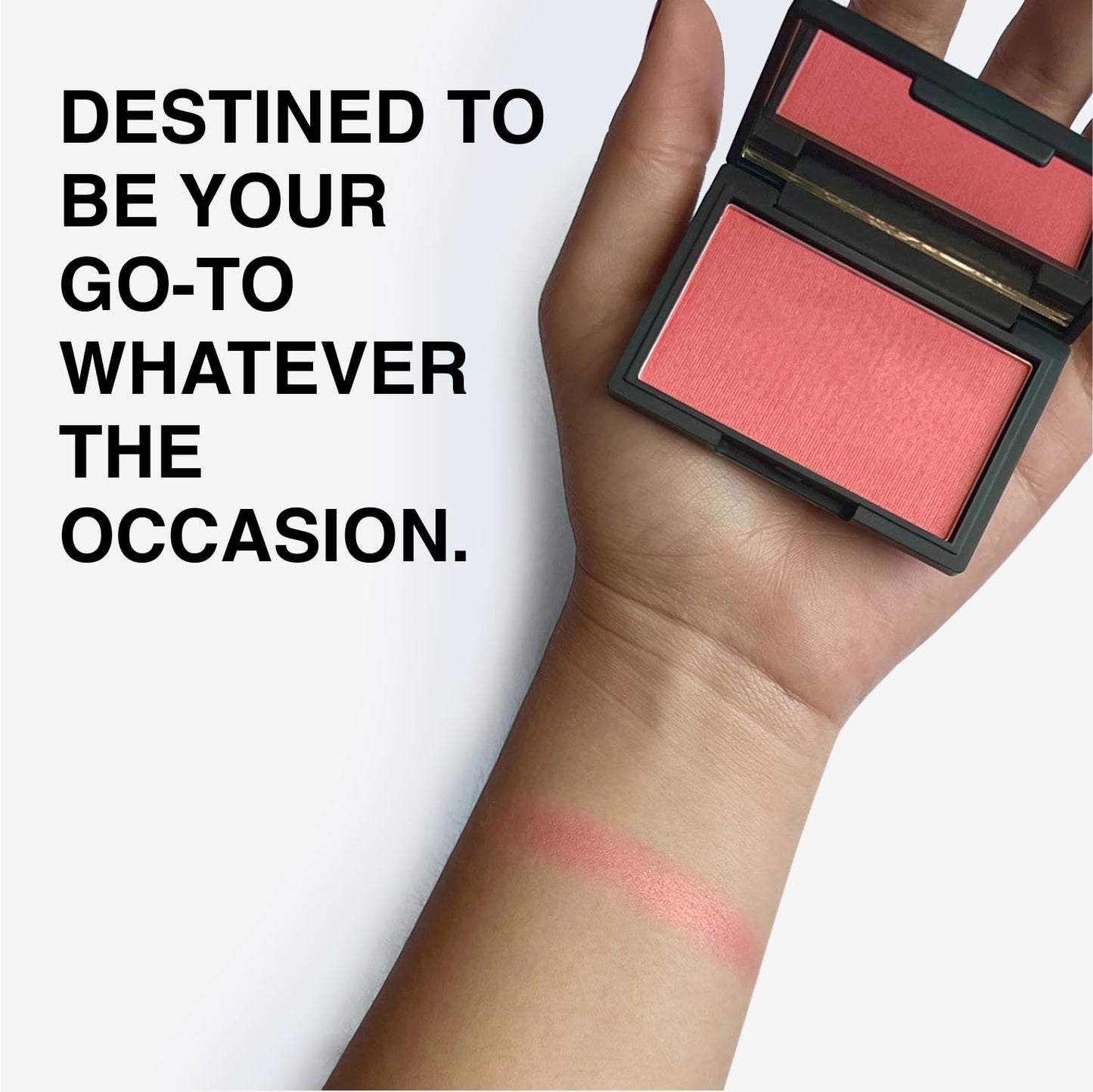 Phase Zero Makeup Powder Blusher - "Tantrum" - 4g / 0.141oz - Pigmented, Buildable, Lightweight Powder Blush for a Radiant, Healthy, Natural Glow. Versatile Shades - Pink, Coral, Peach & Golden Hues