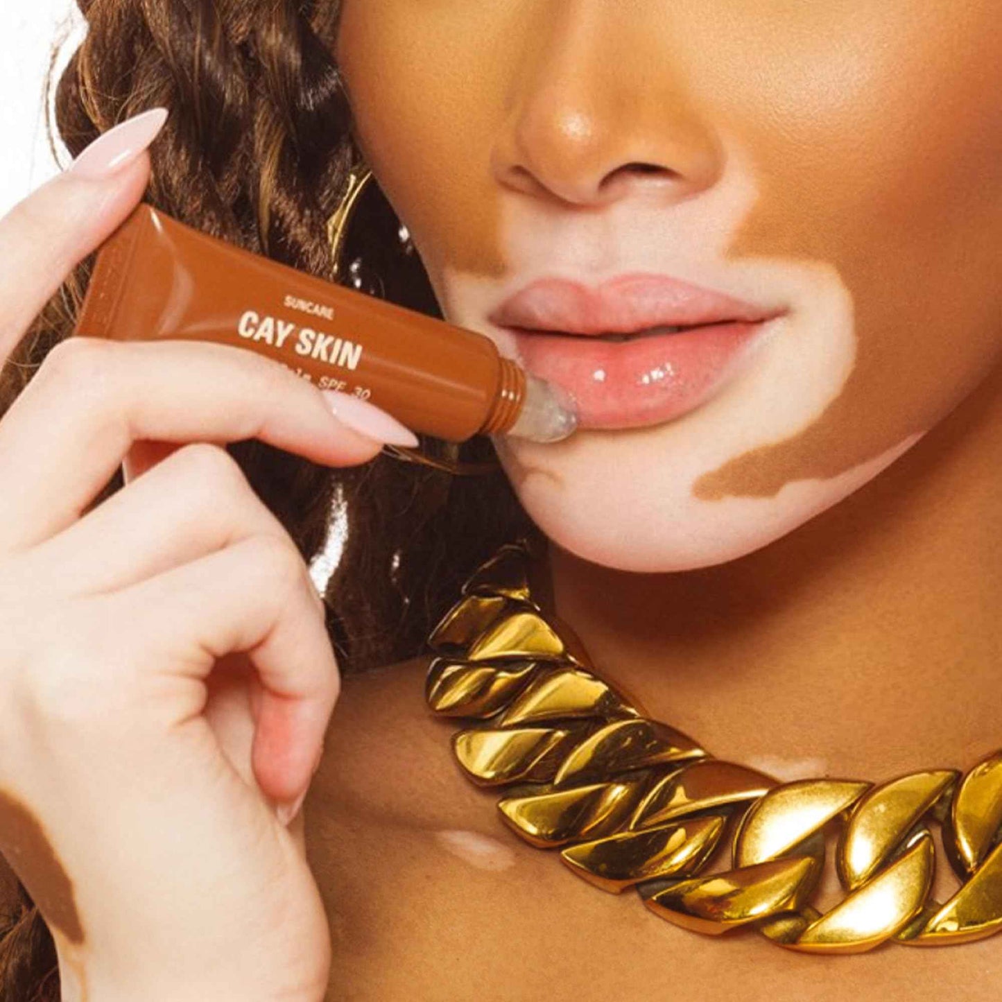 Isle Glow Lip Balm with SPF 30 (Pack of 3) - SPF Lip Balm w/Sea Moss, Aloe Stem Cells, Vitamin E & More - Vegan Lip Balm With Sunscreen - Non-Sticky & Glossy Hydrating Lip Balm for All Skin Tones