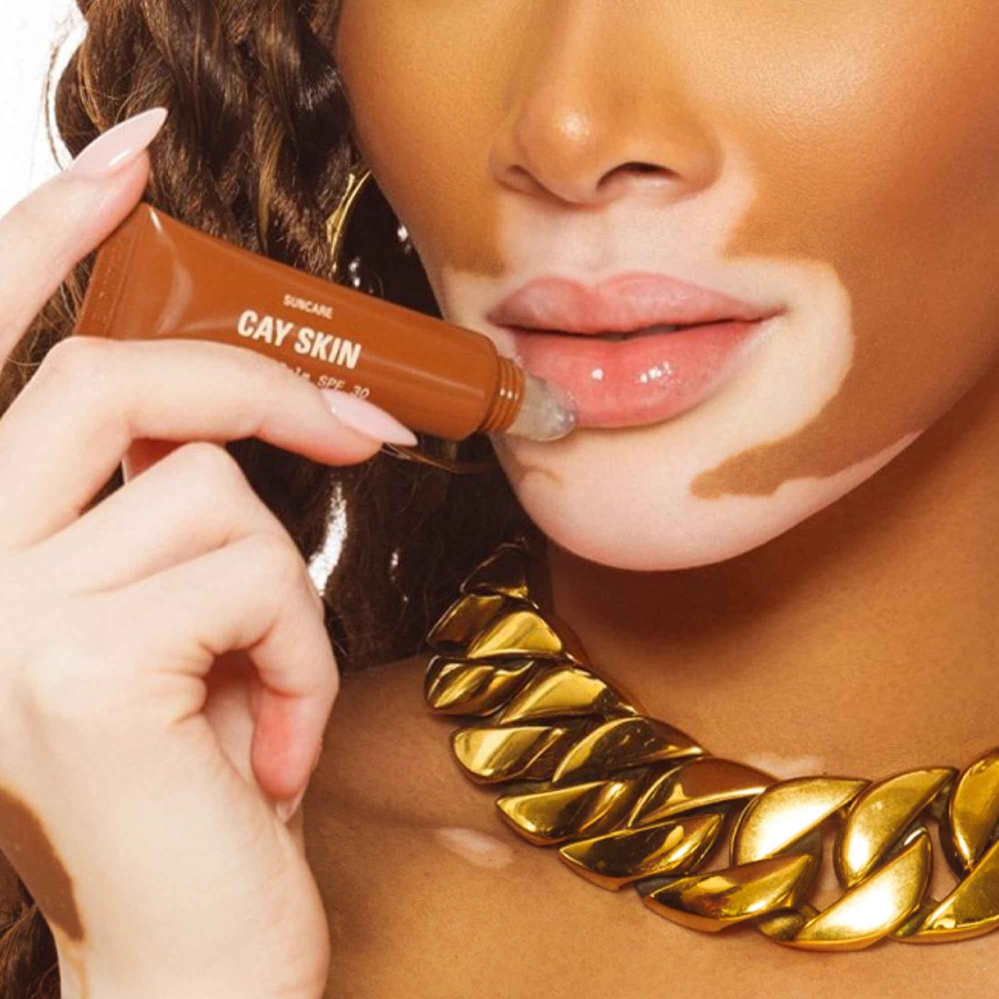 Isle Glow Lip Balm with SPF 30 (Pack of 3) - SPF Lip Balm w/Sea Moss, Aloe Stem Cells, Vitamin E & More - Vegan Lip Balm With Sunscreen - Non-Sticky & Glossy Hydrating Lip Balm for All Skin Tones