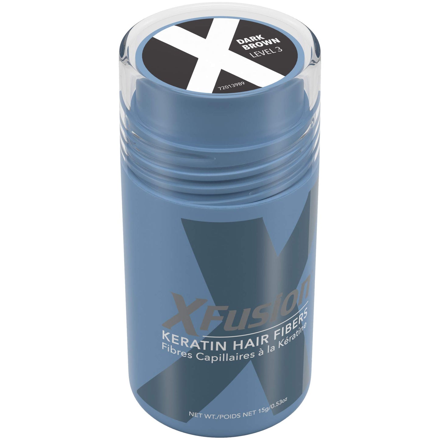 XFusion Keratin Hair Fibers - Dark Brown (15g)