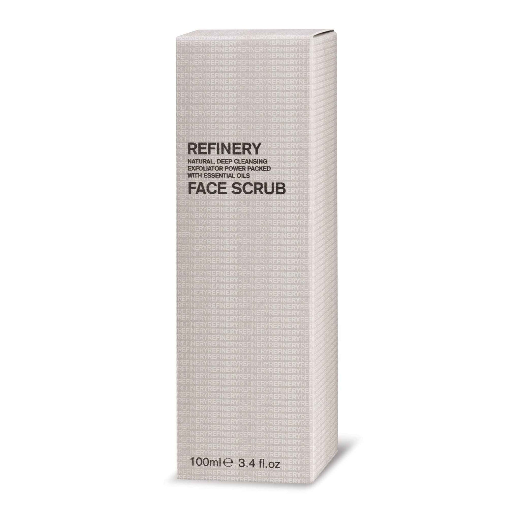 Aromatherapy Associates Refinery Face Scrub. Orange Flower and Petitgrain. Improve Dull Skin, Reduce In-Grown Hairs and Cleanse (3.4 fl oz)