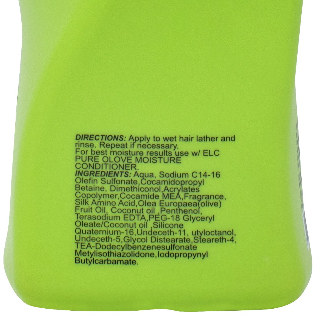 ELC Pure Olove Moisturizing Shampoo (12oz)