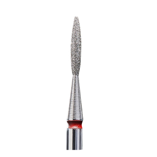 STALEKS PRO Flame drop, Diamond e-file nail drill bit 1.6mm – soft grit, Russian electric file bits (1)