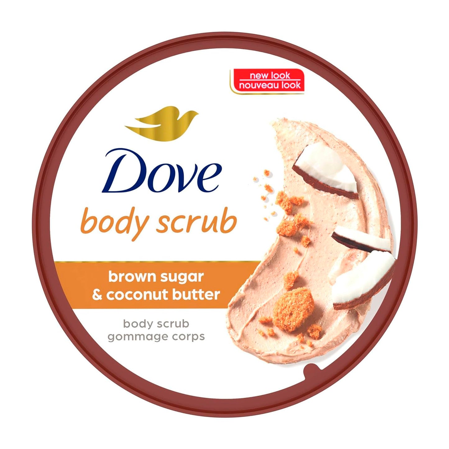 Dove Body Wash Hydration Boost 6% Serum 18.5 oz & Scrub Brown Sugar & Coconut Butter Exfoliates Restores Skin 10.5 oz