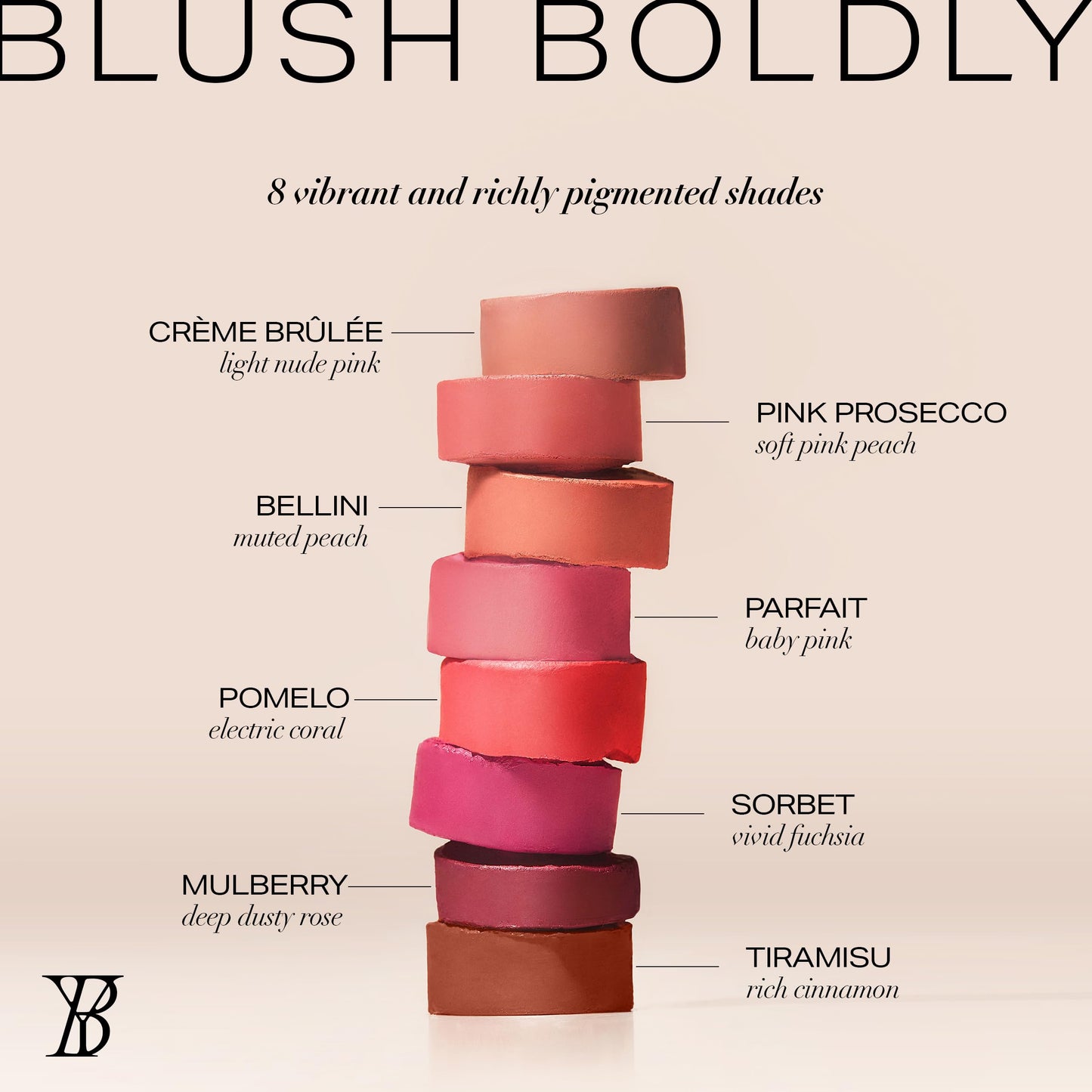 Youngblood VividLuxe Crème Blush Stick, Parfait