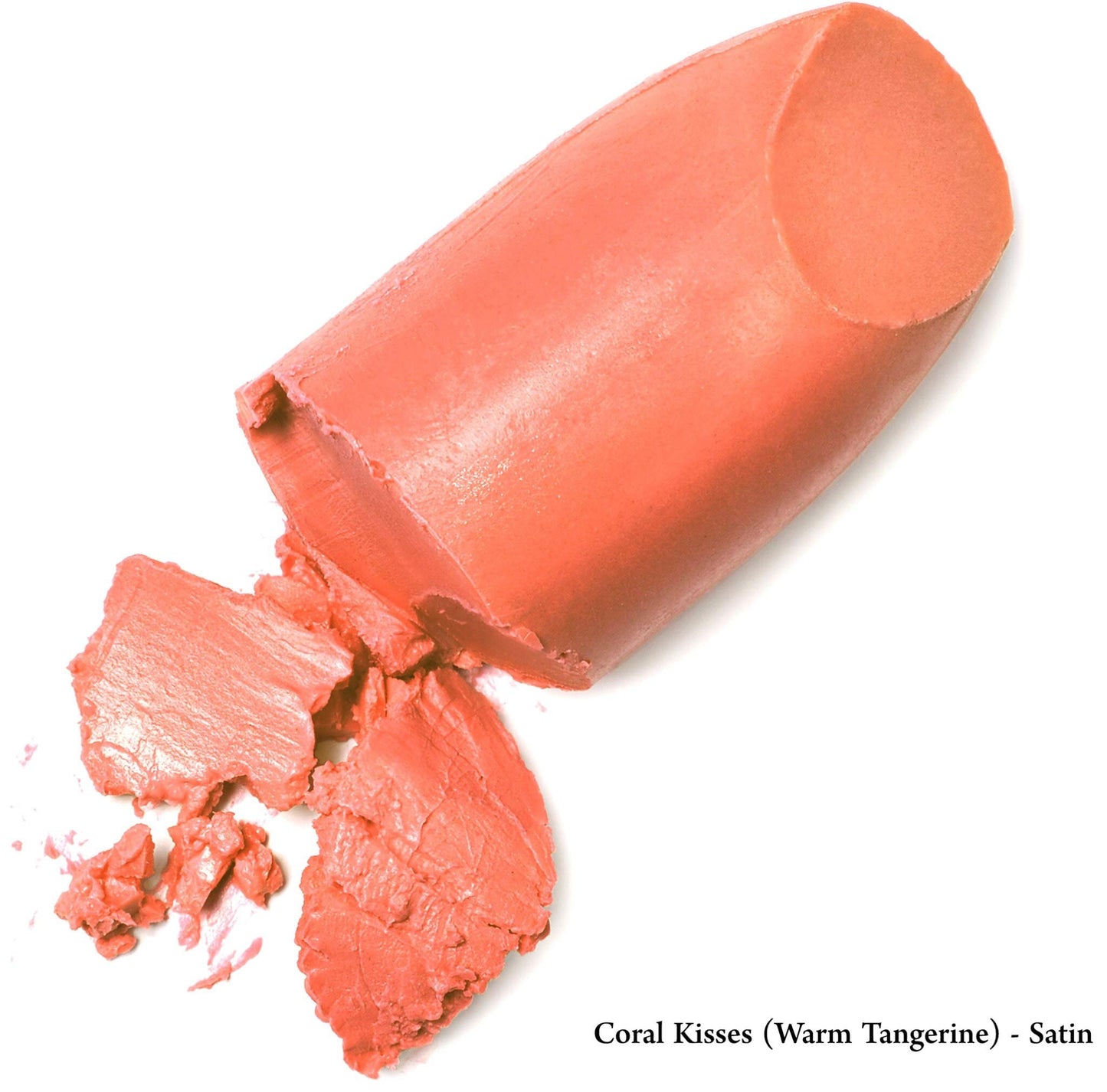 Mom's Secret Natural Lipstick, Organic, Vegan, Gluten Free, Cruelty Free, Made in the USA, 0.12 oz. (Coral Kisses)