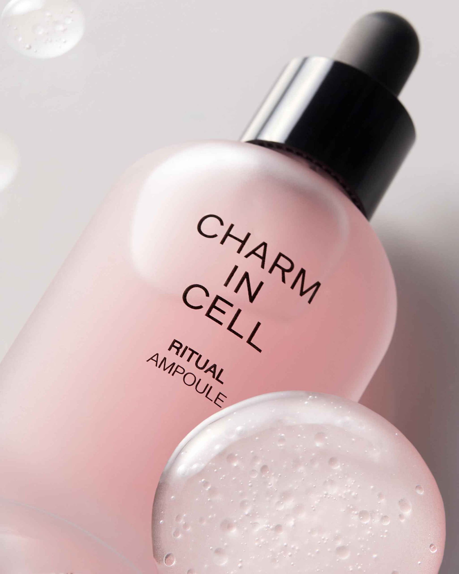 CHARMZONE Charm-in-Cell Ritual Ampoule - Water Gel Face Moisture Firming with Collagen Capsule, EFG Triple Peptide Korean anti-aging Skincare (1.69 fl.oz / 50ml)