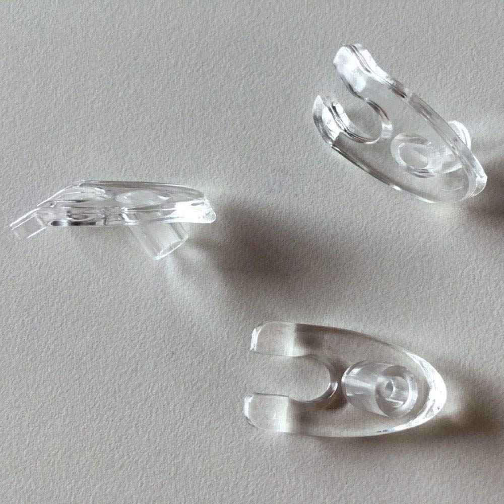 QiQibaby Accessory Disposable Desinfection Parts for Beauty Tool Mesogun Meso Device(20pcs Clear Feet)