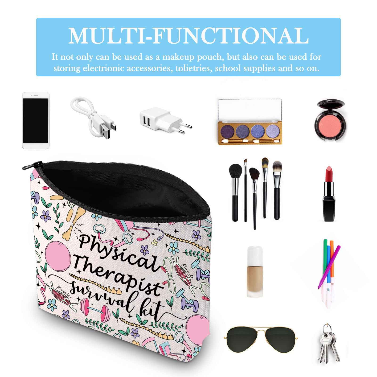GJTIM Physical Therapist Gift PT Appreciation Thank You Gift Physical Therapist survival kit Makeup Bag (Survival Kit PT 2)