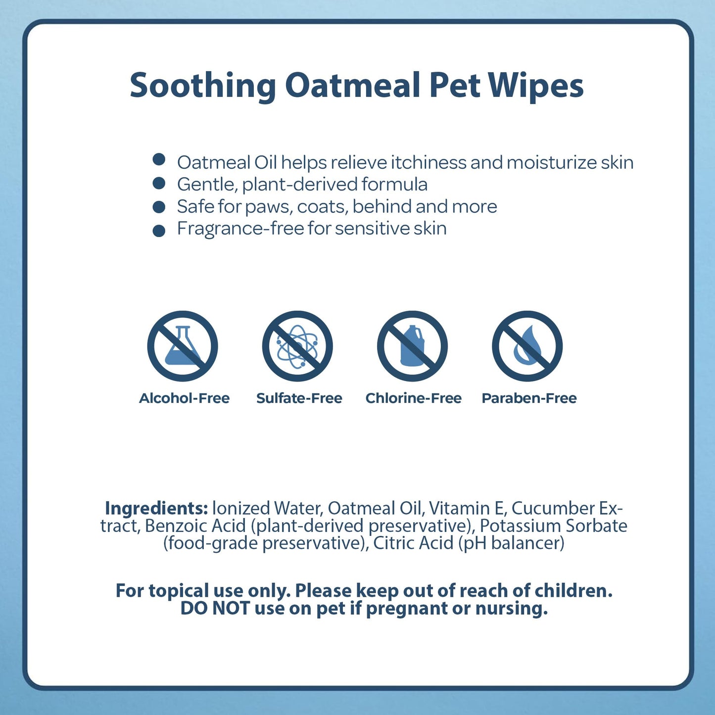 Best Pet Supplies Dog Wipes, Hypoallergenic, Deodorizing, Cleaning for Dogs' Paws, Butt, Face, Grooming, Non-Sticky Formula for Puppy, Cats and Sensitive Skin - 400 Pack, Soothing Oatmeal (Unscented)