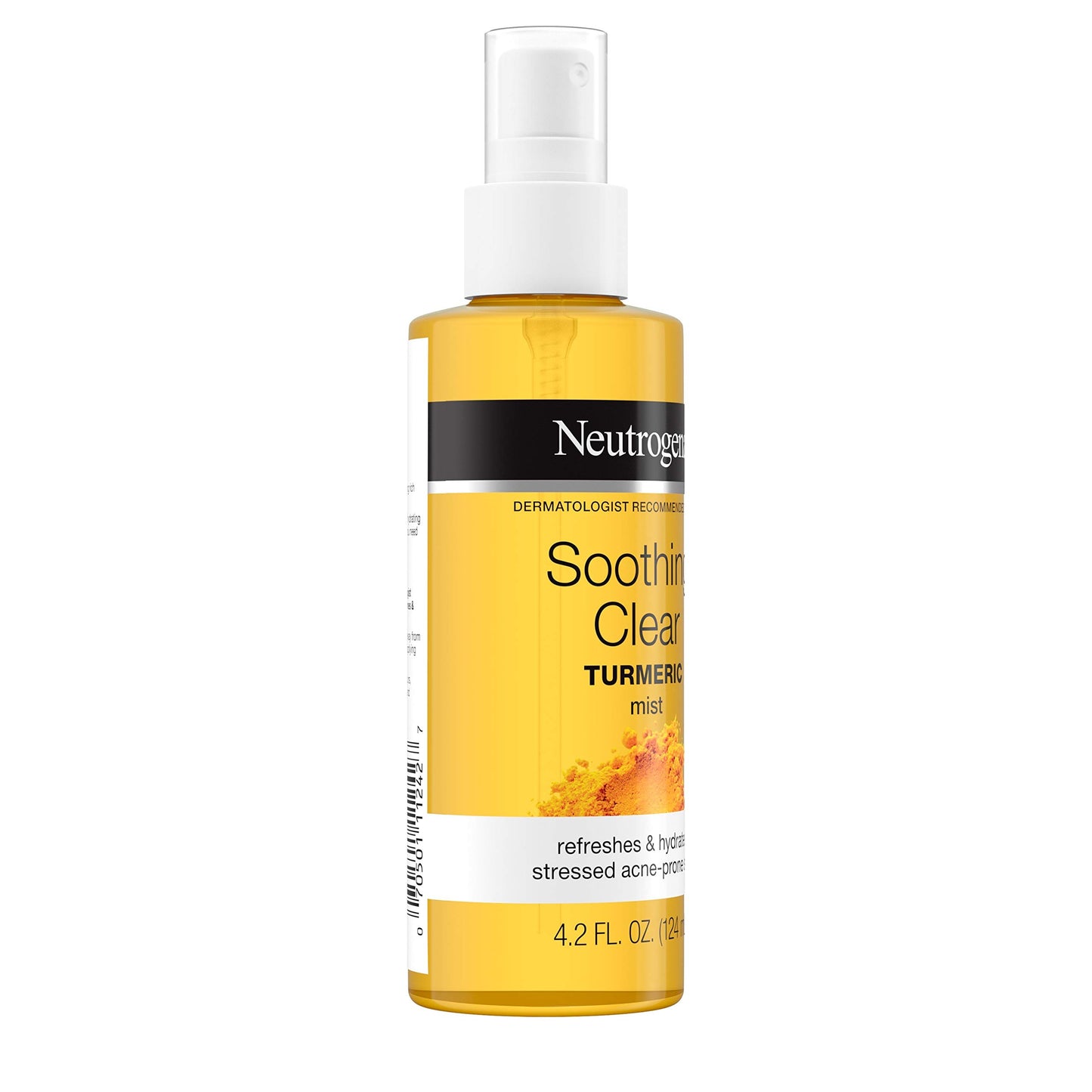 Neutrogena Soothing Clear Turmeric Mist Spray, 4.2 Fl Oz (Pack of 2)