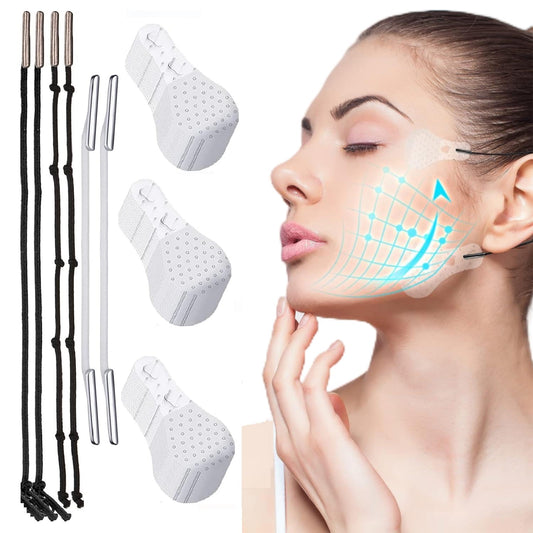 90Pcs Face Lift Tape Invisible for Wrinkles | Face Tape Lifting Invisible | Facelift Tape for Face Invisible | Eye Tape Lifting Invisible | Facelift Tape | Skin Tape for Face | Face Lift Tape