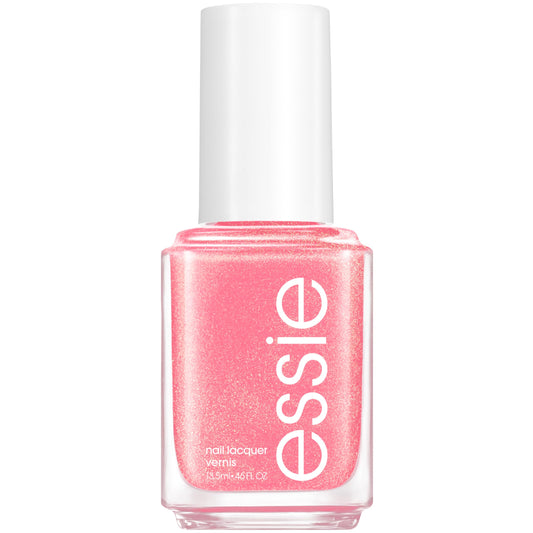 essie salon-quality nail polish, vegan, pink, shimmer, spring fling, 0.46 fl oz