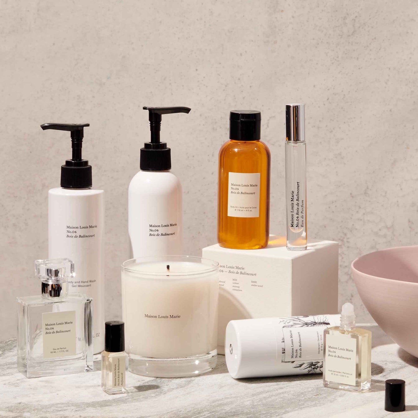 Maison Louis Marie - No.04 Bois de Balincourt Natural Body + Hand Lotion | Luxury Clean Beauty + Non-Toxic Fragrance (7.6 fl oz | 225 ml)