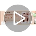FUNTOUCH Rechargeable Travel Makeup Mirror with 10X Magnification