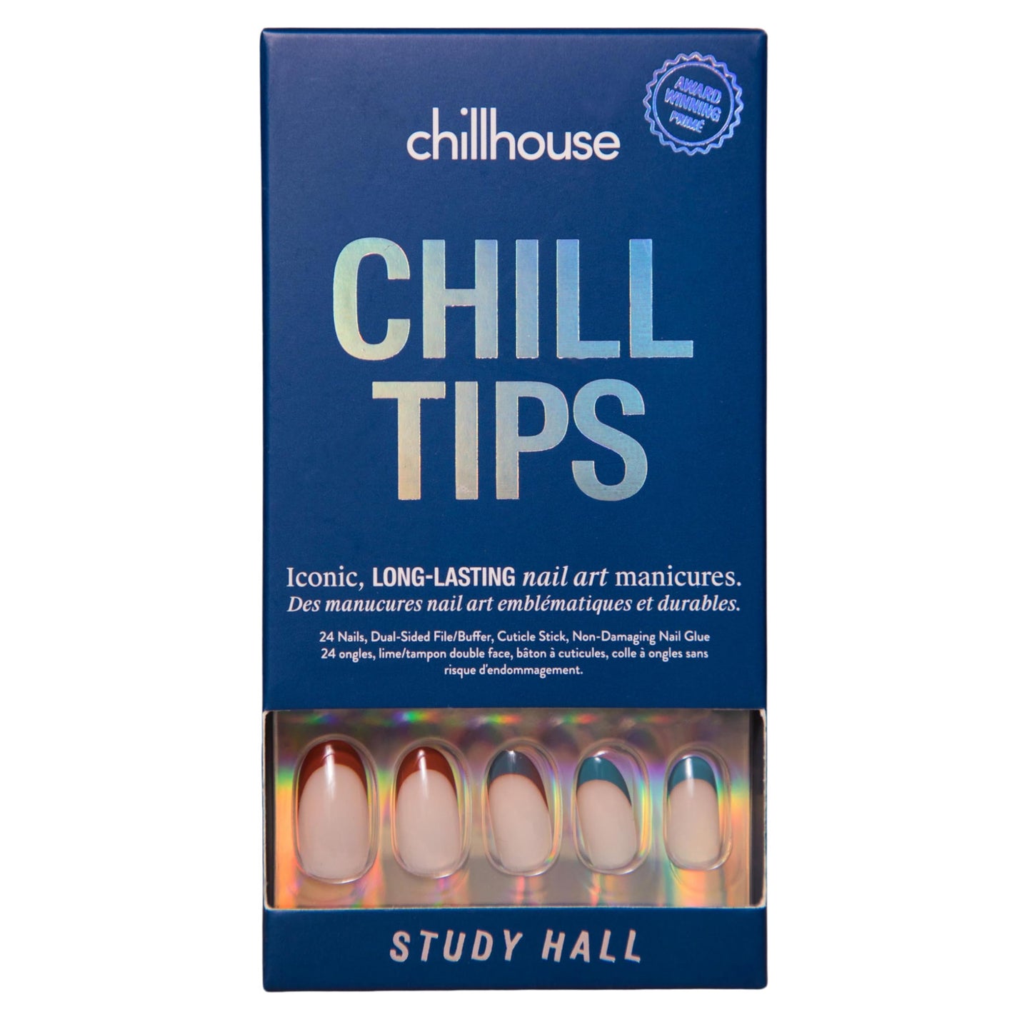 Chillhouse Chill Tips Simples | Study Hall, Press On Nail Kit