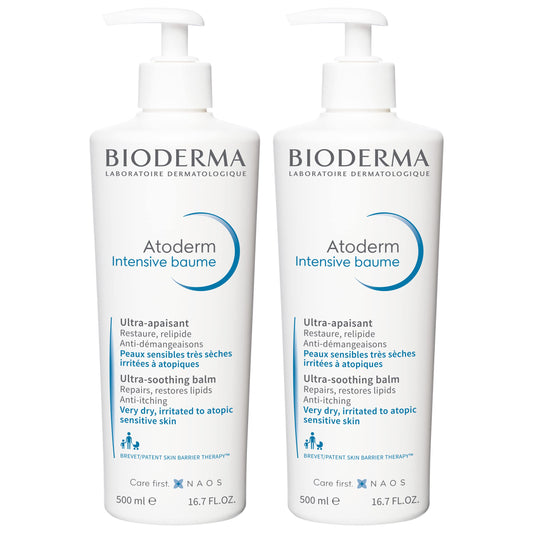 Bioderma DUO Atoderm Intensive Balm, 16.7 fl. oz. (2 pack)