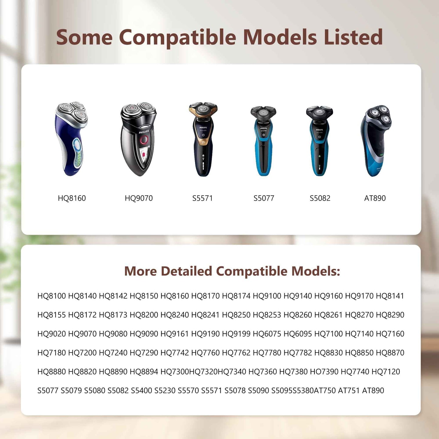 15V Replacement Power Cord for Philips Norelco Shavers & Beard Trimmers - Compatible with HQ8505, 7000, 5000, 3000, 9000 Series, MG5750, MG7750, S1560, OneBlade & More - 3.9FT Charging Adapter