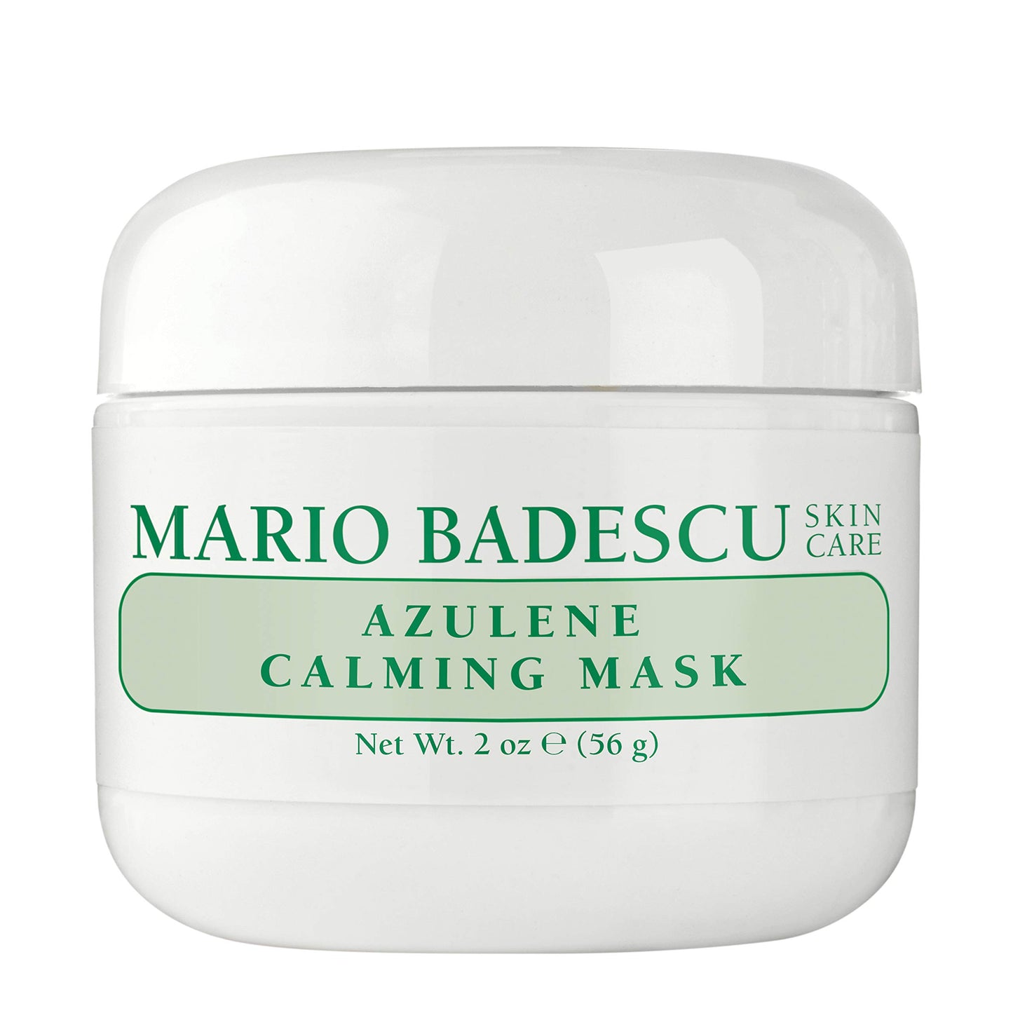 Mario Badescu Azulene Calming Mask, Clay Face Mask Skin Care Ideal for All Skin Types, Pore Minimizer Clay Mask with Olive Leaf Extract, Vitamin E and Kaolin Clay, 2 Oz