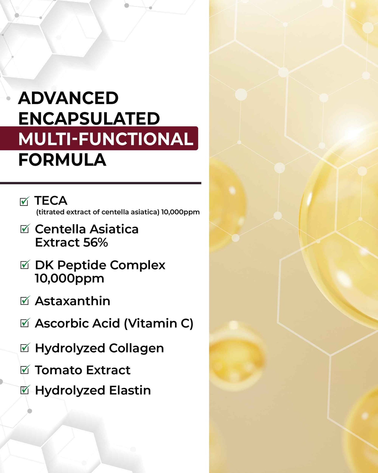 Centellian 24 Vital Capsule Serum (1.69 fl oz) - Ampoule for Moisturizing, Skin Elasticity, Skin Protection & Soothing by Dongkook Pharmaceutical. TECA, Centella Asiatica