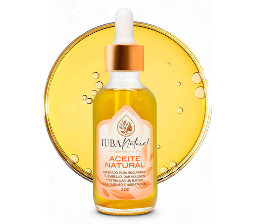 IUBA NATURAL HAIR GROWTH AND CARE Organic Scalp & Hair Oil – Natural hair oil for hair growth and repair – Strengthening hair treatment oil for women & men – Dry scalp solution 2 oz