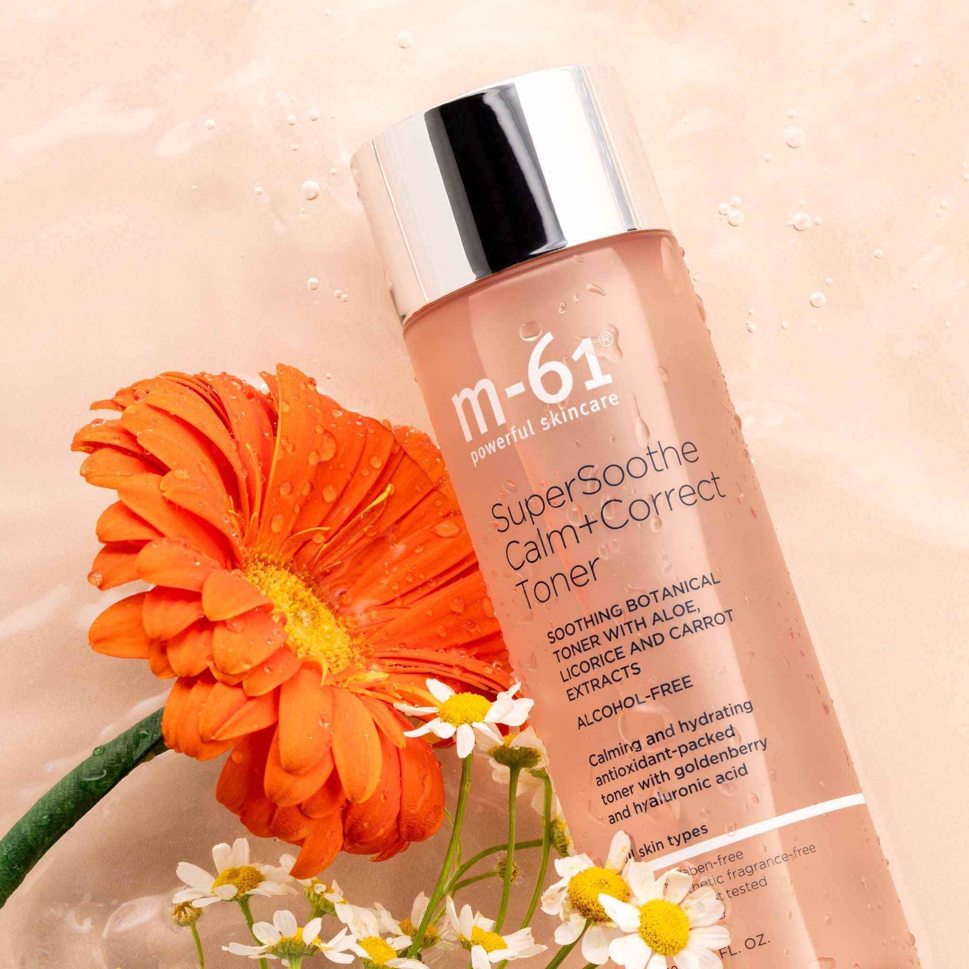 m-61 SuperSoothe Calm+Correct Toner | Calming, Soothing, Hydrating, Alcohol Free Toner. with Aloe, Botanicals, and Hyaluronic Acid, 5.0 Fl Oz