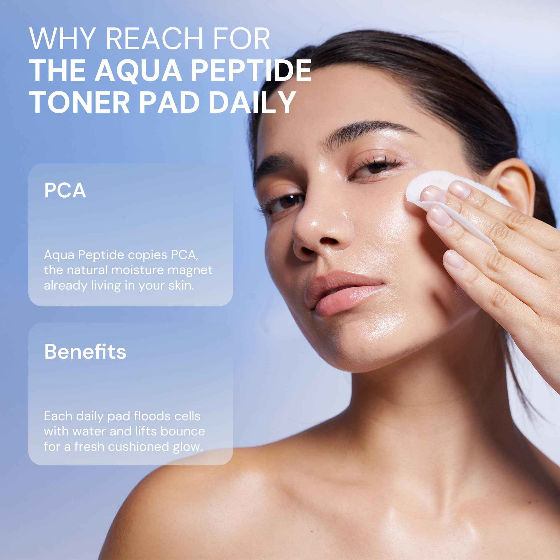 Kurved Skin Aging Curve Aqua Peptide Toner Pads (6.17 Fl. Oz. - 60 Sheets)