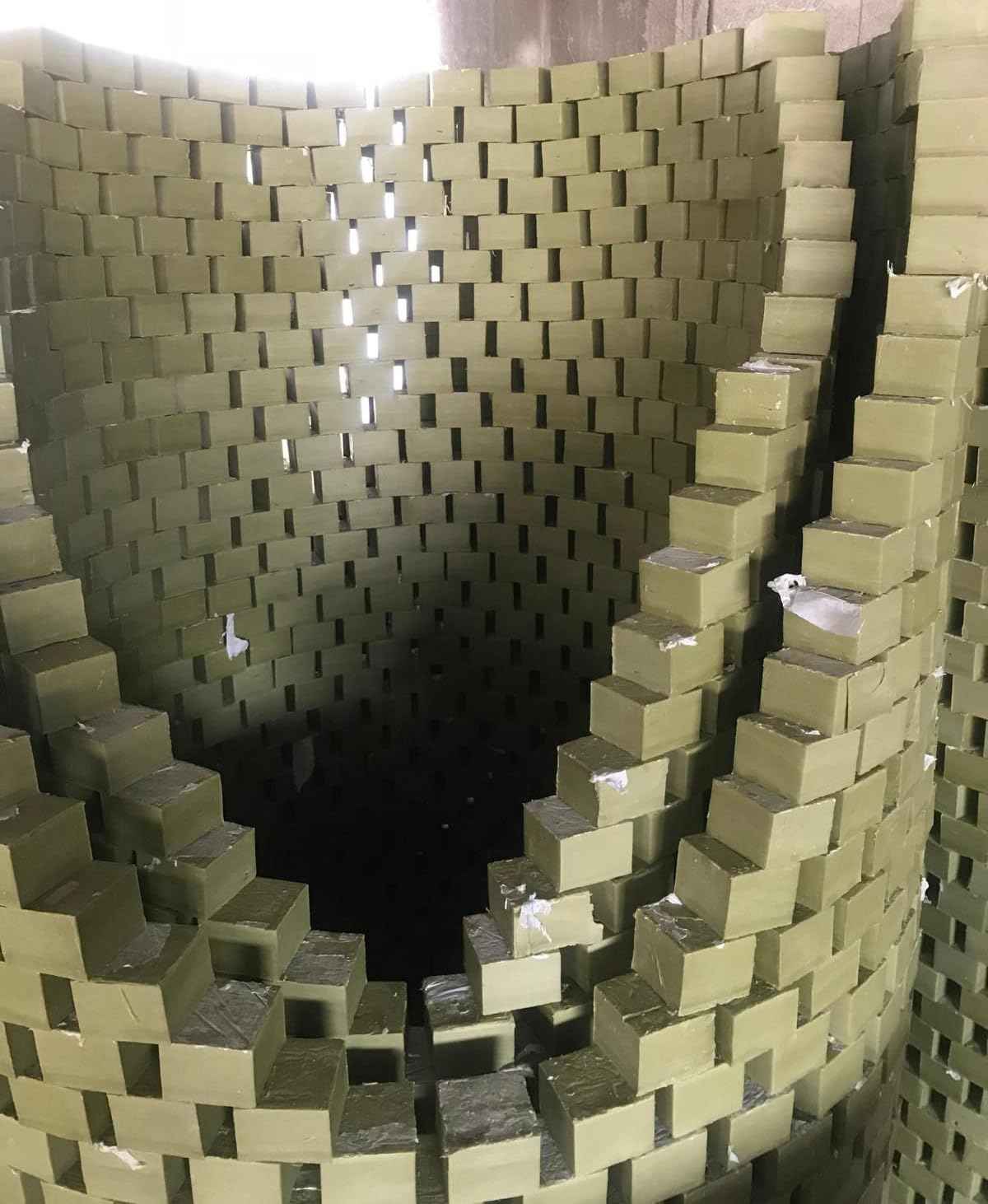 JUSIZA - Aleppo Soap (4 Pack - 7 oz each)%20 Laurel Oil,%80 Olive Oil, Traditional Production, Natural - Vegan – Handmade