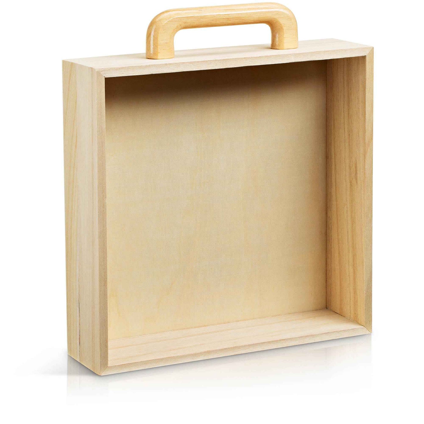 Deluxe White Rose Jasmine Spa Basket - 7pc Home Spa Set with Shower Gel, Body Lotion, Bath Salts, Body Scrub, Bath Bomb and Bath Puff in Wooden Curio