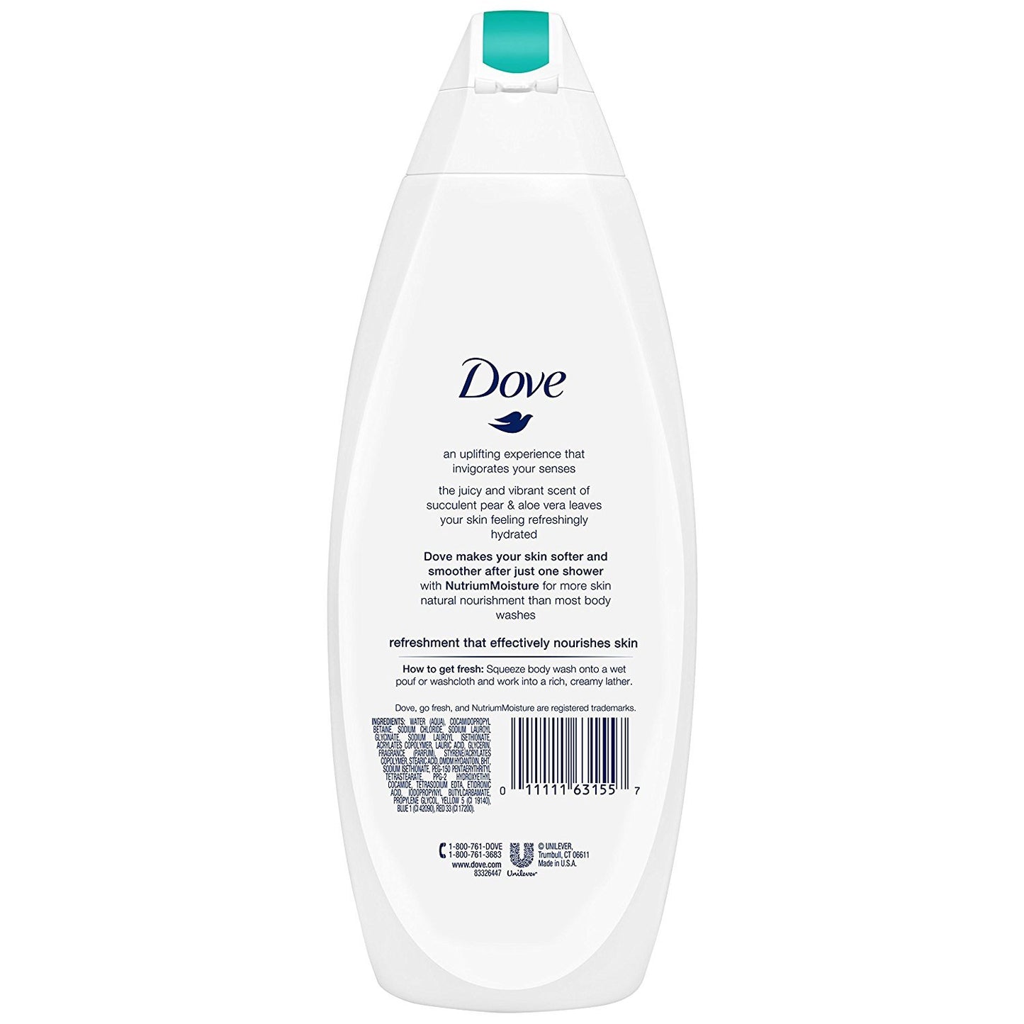 Dove Body Wash Invigorating With Aloe & Eucalyptus For Dry Skin Refreshes and Invigorates Skin 20 oz