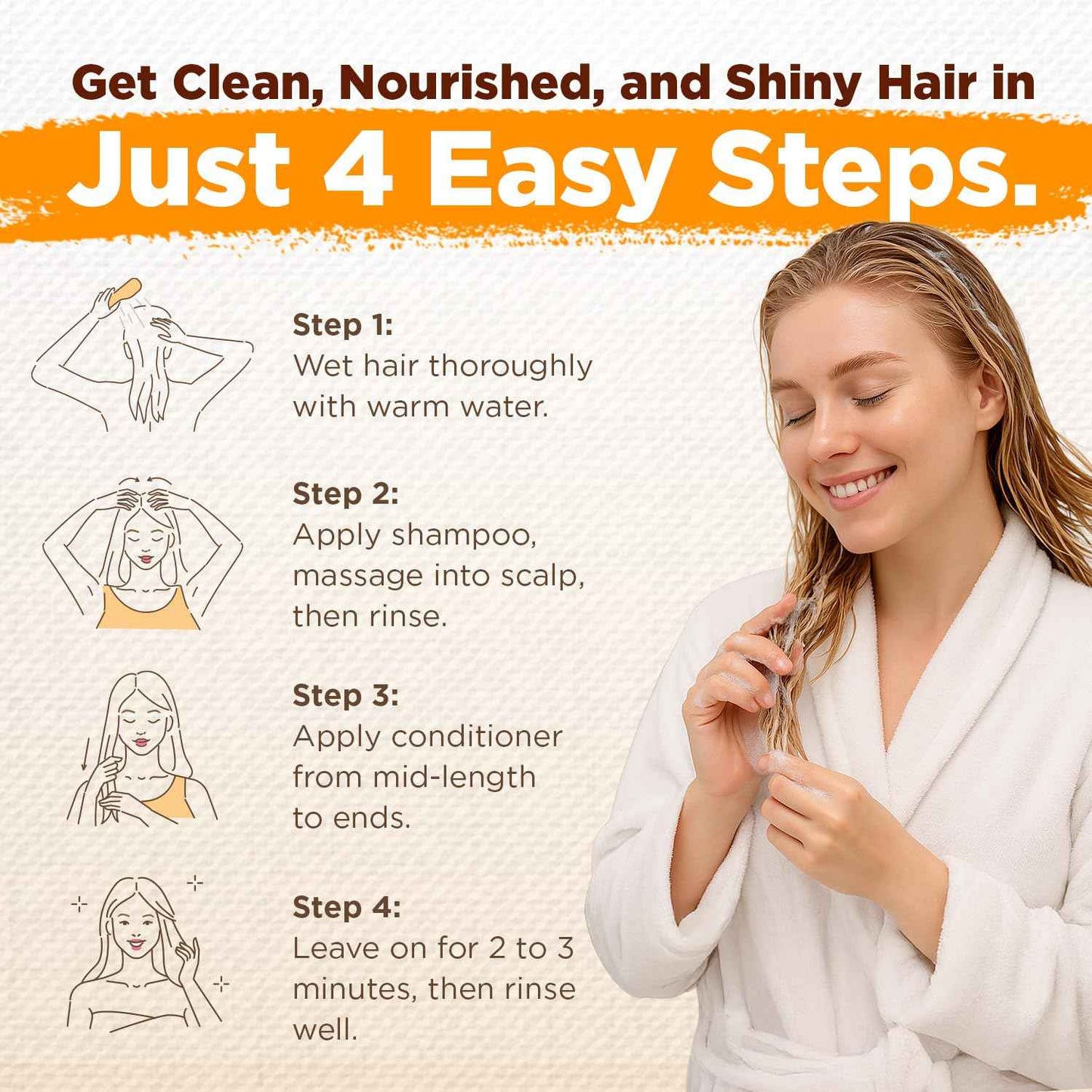 Batana Oil Shampoo & Conditioner Bundle (Okaga Shower Set) with Aloe Vera Leaf Juice, Saw Palmetto, Caffeine, Biotin, Jojoba, Pumpkin Seed, Castor, Rosemary & Hydrolyzed Rice Protein