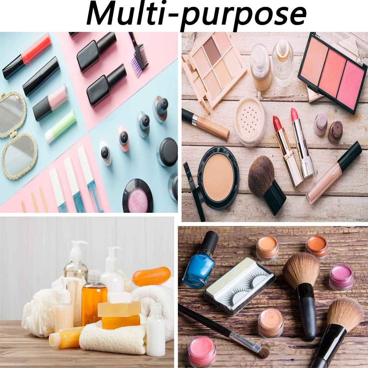 Cute Dog Puppy Makeup Bag Cosmetic Bag for Women Girls Cartoon Animal Paw Portable makeup pouch Box Large Capacity Travel Toiletry Brush Bag Zip Storage Bag Accessories Organizer