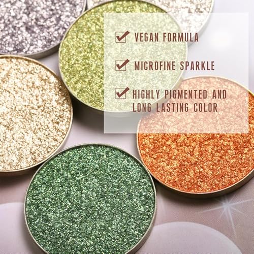 10 Colors Baked Shimmer Metallic Long Lasting Eyeshadow Palette Makeup Cosmetics (01)