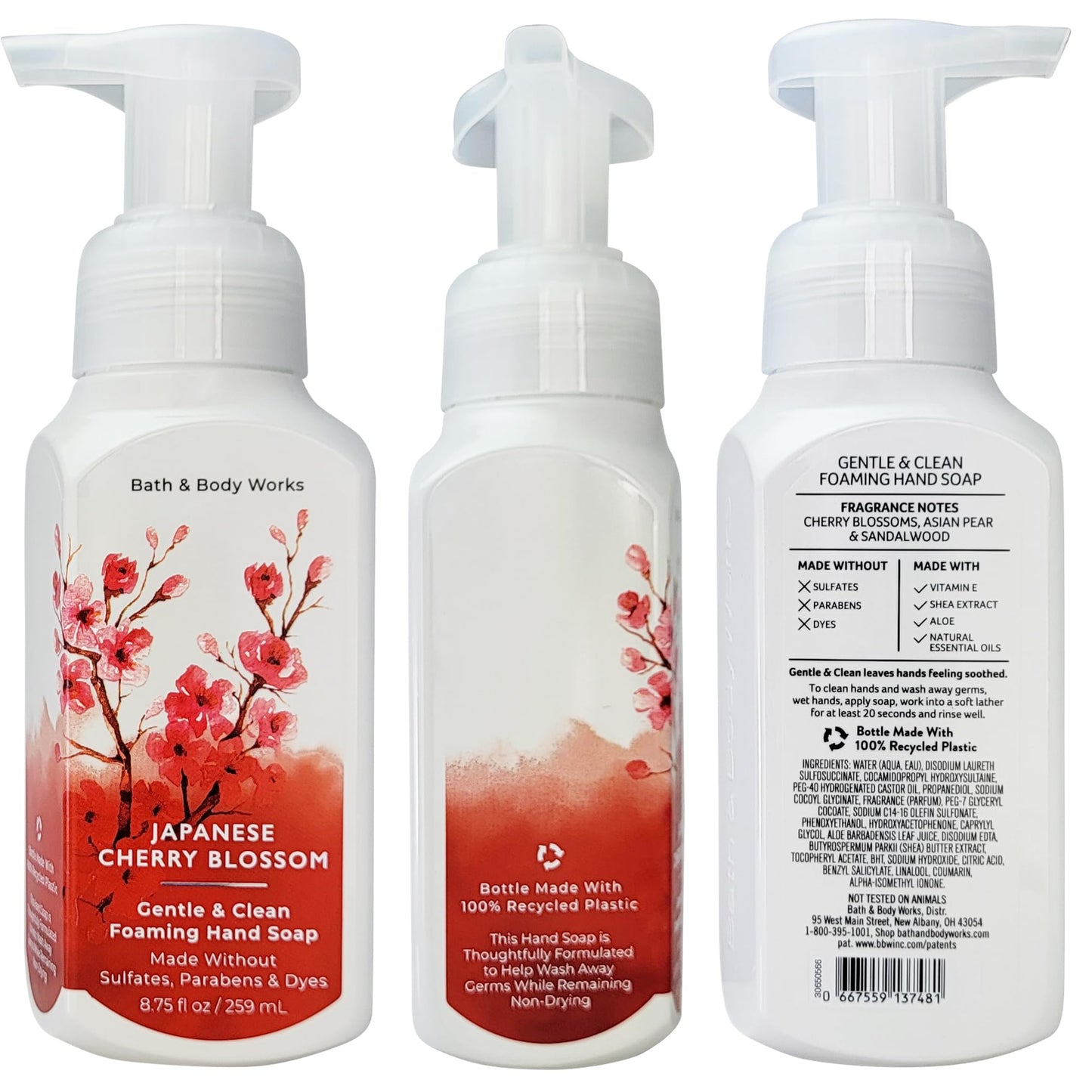 Bath aпd Body - Foaming Hand Soaps - 8.75 Fl Oz / 259 mL (2 Pack) (2, Japanese Cherry Blossom)