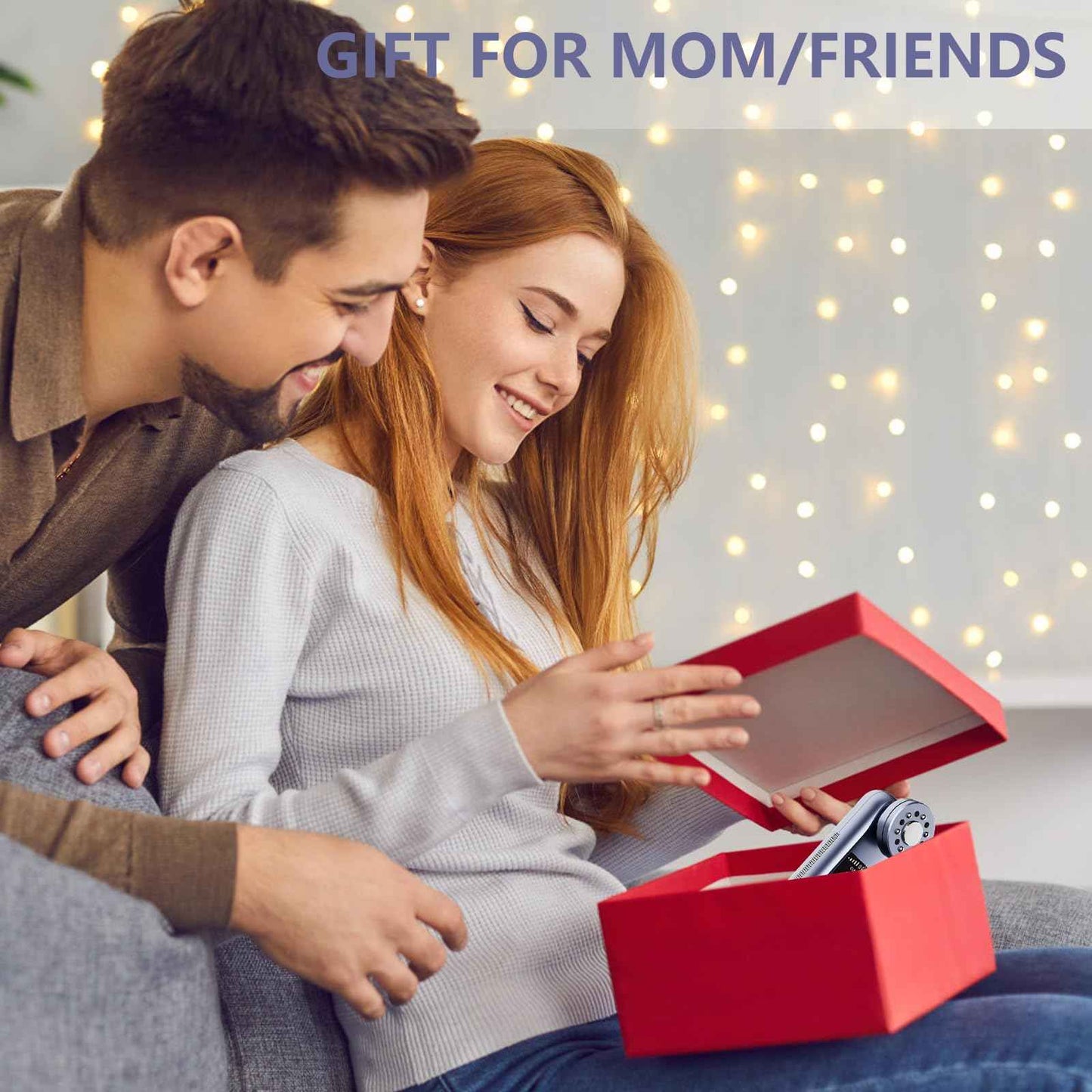 MASIKE Facial Massager for Face, Portable Electric Face Massager 7 in 1 Red Light Therapy Beauty Device Tool for Skin Care at Home