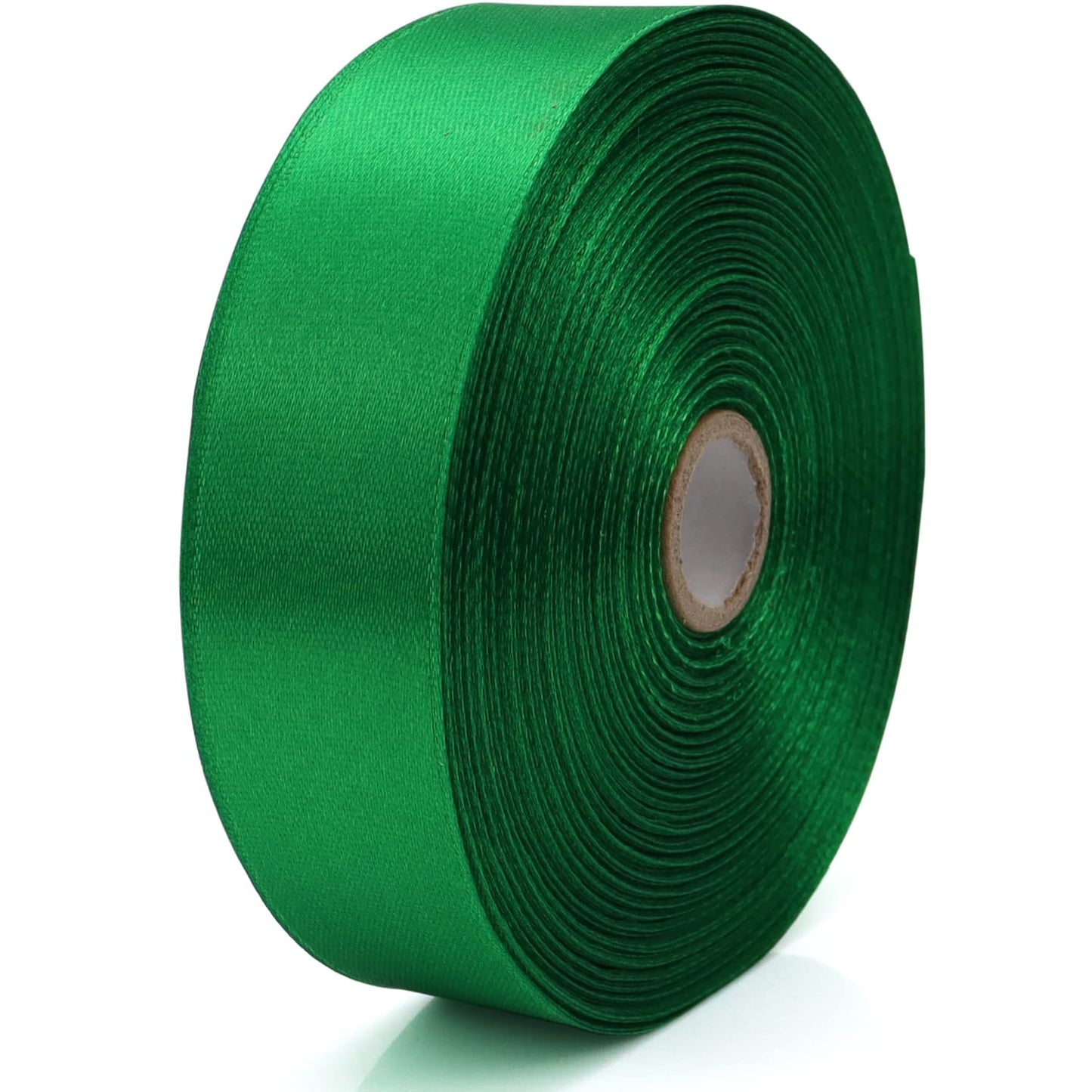 Nsilu 1 inch, Green Ribbon for Gift Wrapping 50 Yards Perfect Wedding Party Wreath Sewing DIY Hair Accessories Decoration Floral Hair Balloons Other Projects