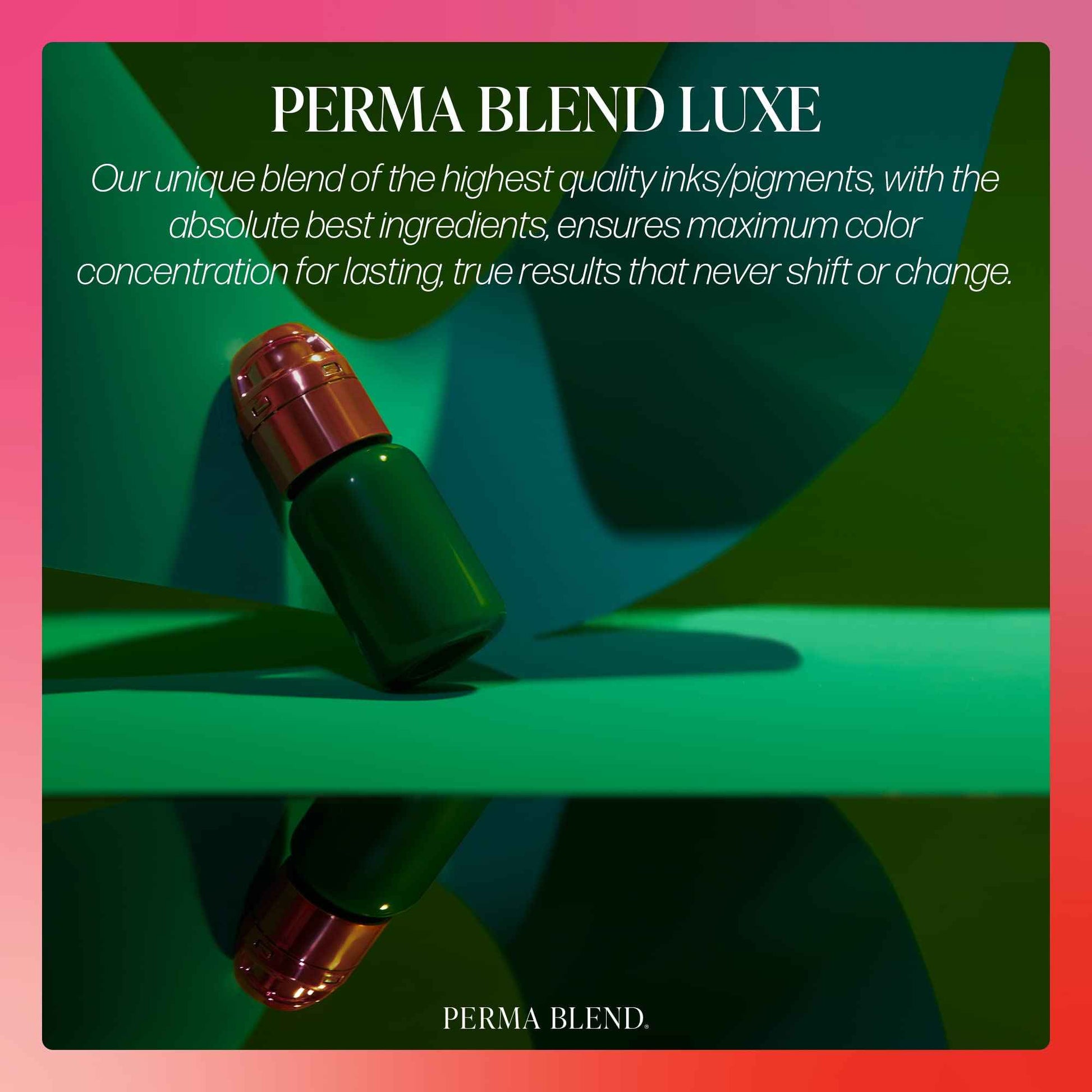 Perma Blend Luxe - Black Umber - Microblading Ink for Permanent Eyeliner - Professional Tattoo Ink - Black Tattoo Ink Makeup - Vegan (0.5 oz)