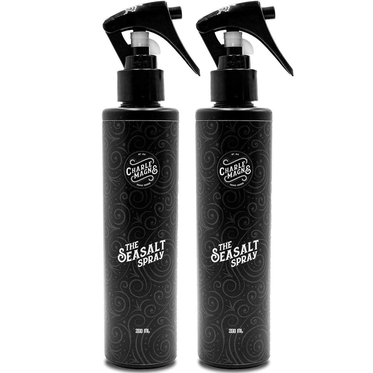 Sea Salt Spray - Salt Water Spray For Hair - Sea Salt Spray For Men Hair - Hair Texture Spray/Volume Spray/Beach Waves Spray/Curl Spray (200ml, Pack of 2 (Spare 13%))