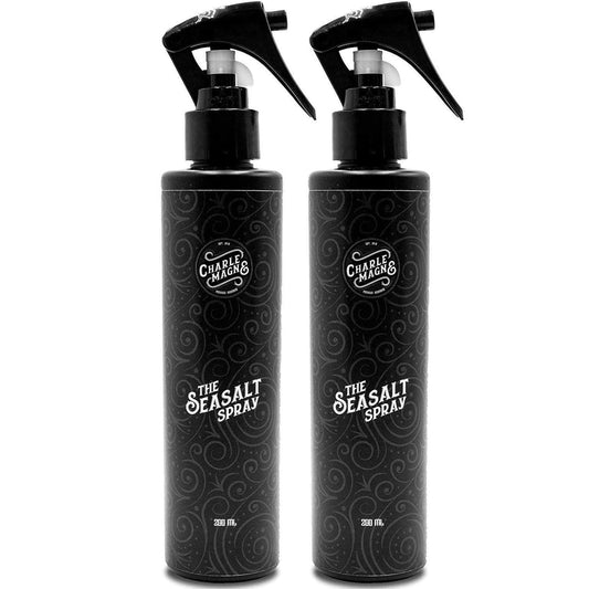 Sea Salt Spray - Salt Water Spray For Hair - Sea Salt Spray For Men Hair - Hair Texture Spray/Volume Spray/Beach Waves Spray/Curl Spray (200ml, Pack of 2 (Spare 13%))