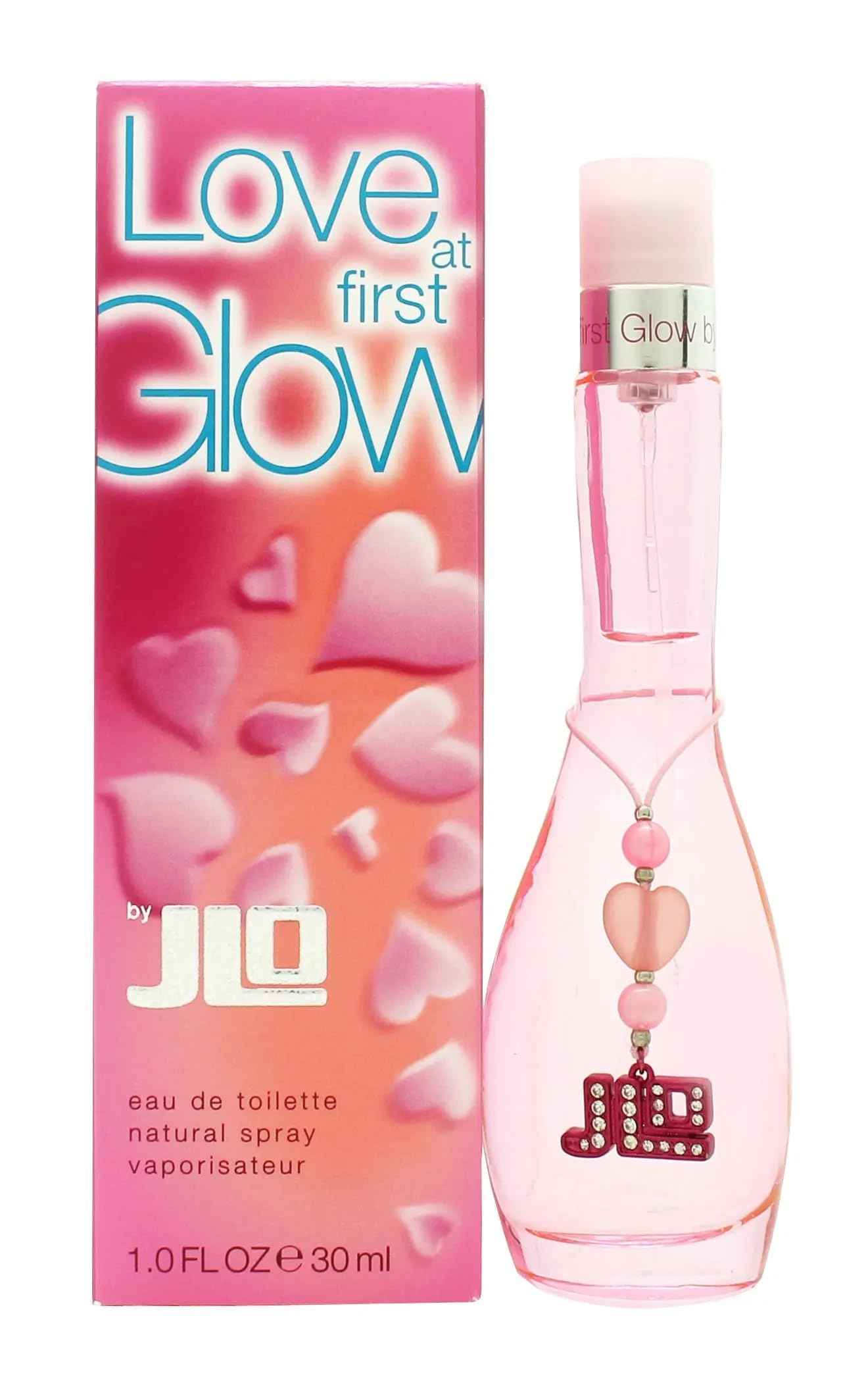 Jennifer Lopez Love at First Glow Women Eau De Toilette Spray, 1 Ounce