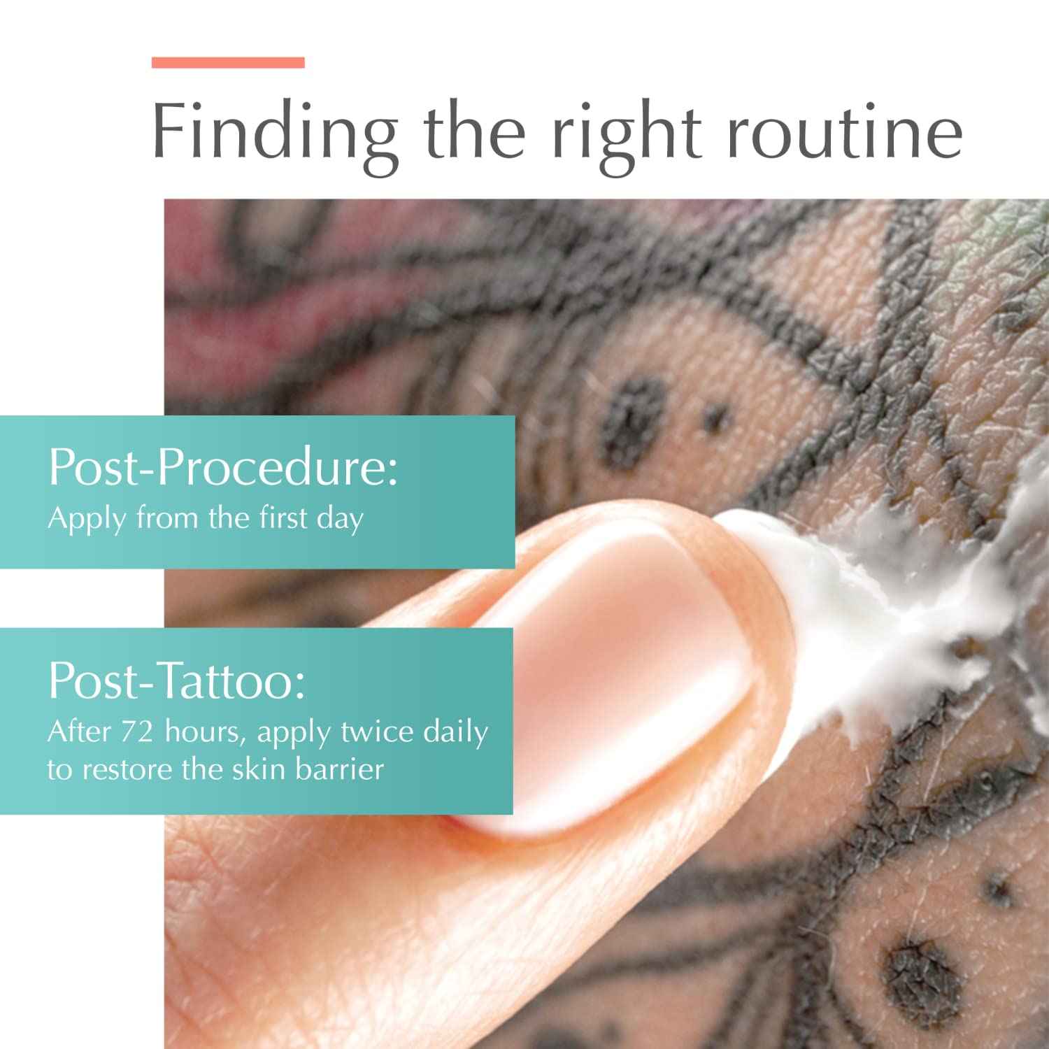 Avène Cicalfate+ Hydrating Skin Recovery Emulsion for post-procedure & post-tattoo, helps restore skin barrier, 24hr hydration, 1.3 Fl Oz