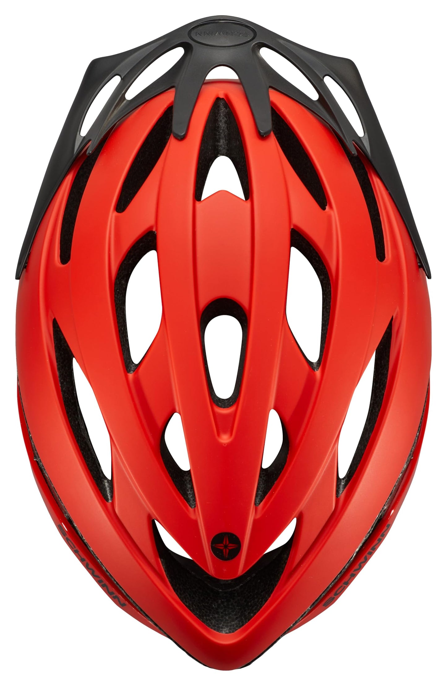 Schwinn Thrasher Bike Helmet for Adult Men Women Age 14+ with Suggested Fit 58-62cm, Lightweight with Adjustable Side and Chin Strap, No Light, Red