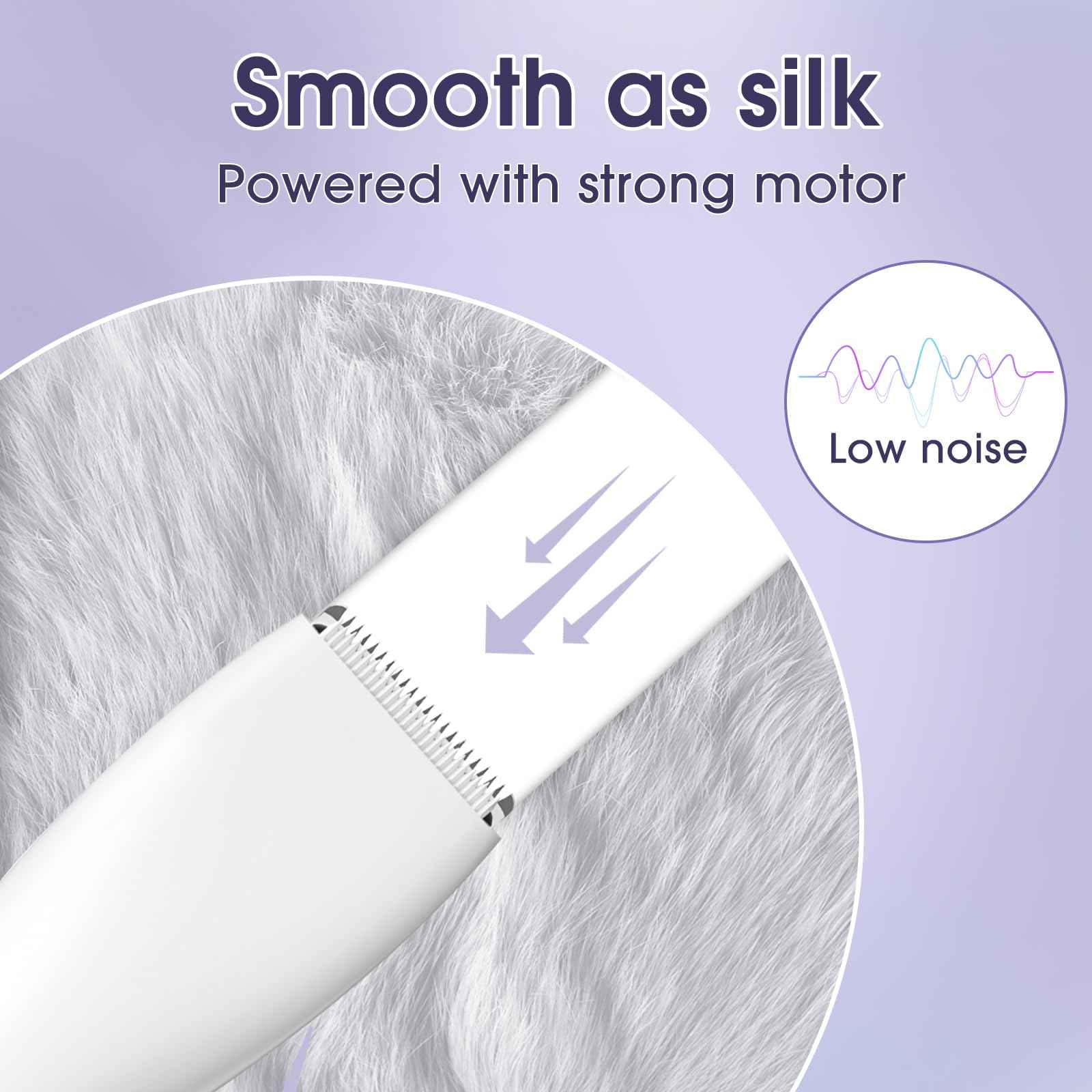 Bikini Trimmer for Women & Men - Pubic & Body Hair Removal, Facial Hair Trimmer