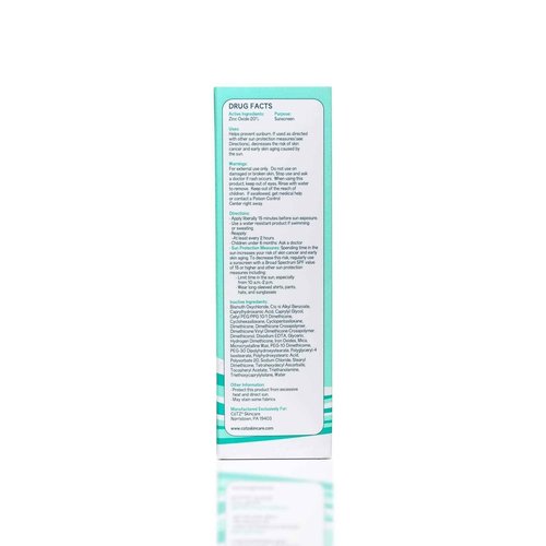 CoTZ Skincare | Flawless Complexion | Lightly Tinted | Facial Mineral Sunscreen Broad Spectrum SPF 50; 2.5 oz / 70 g